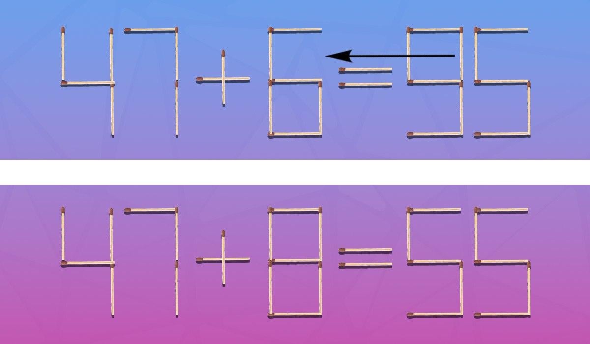 Ce pereche trebuie rearanjată pentru ca ecia să fie corectă: un puzzle pentru genii