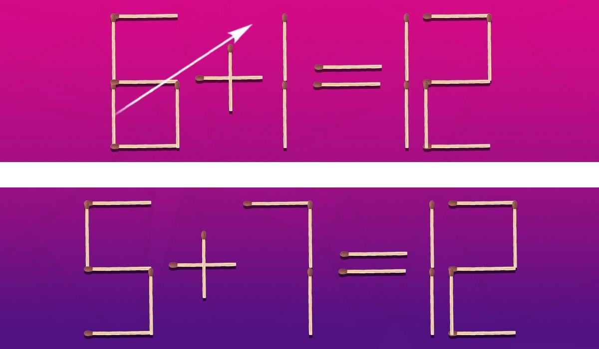 Trebuie să corectați eroarea prin mutarea unui singur meci: Test IQ