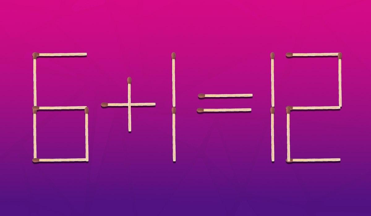 Corectați o greșeală prin mutarea unui singur chibrit: un test IQ