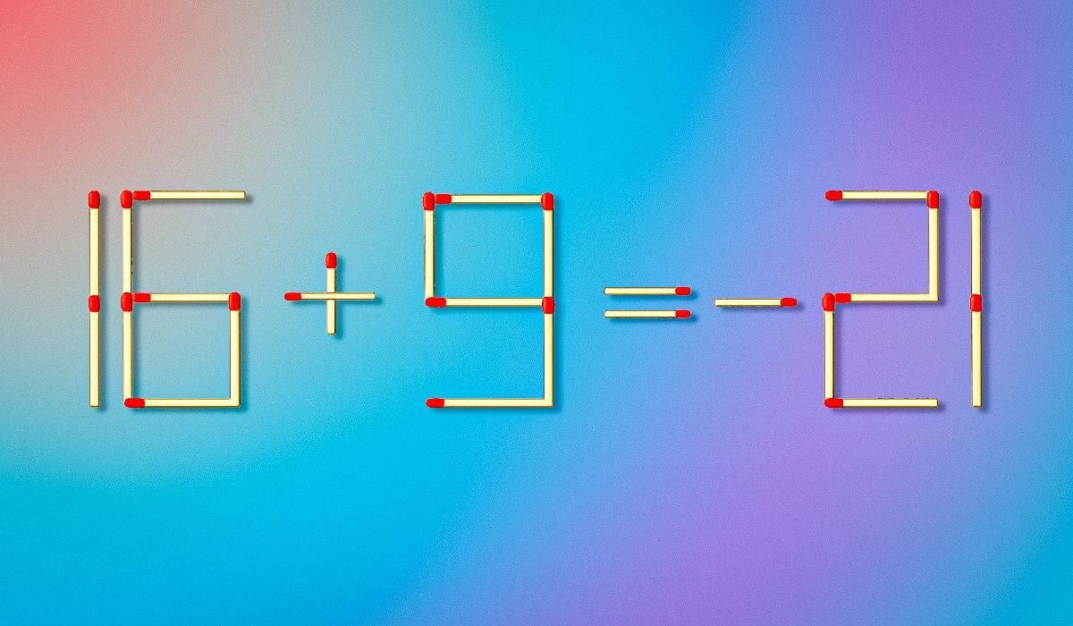 Ce chibrit trebuie tras pentru a rezolva egalitatea: un test rapid pentru verificarea IQ-ului