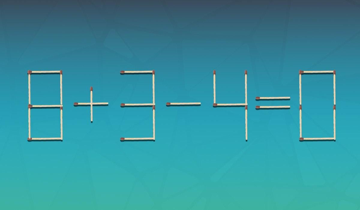 98% dintre oameni nu pot rezolva un puzzle cu cutii de chibrituri: doar geniile o pot face