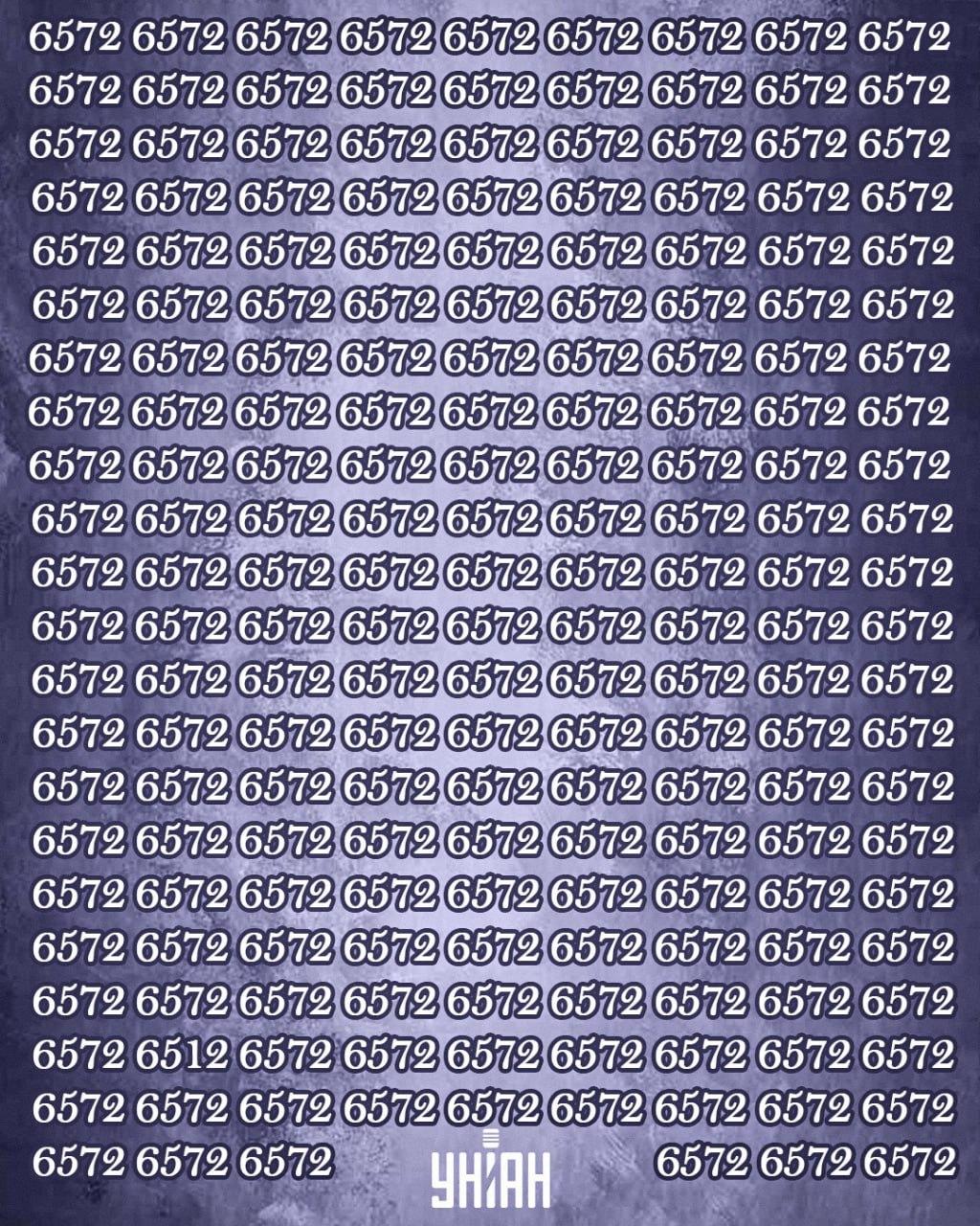 Doar 1% dintre persoanele cu IQ ridicat pot găsi numărul 6512 în 12 secunde: un joc puzzle super dificil