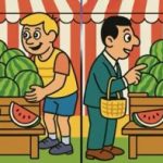 Test IQ: găsiți 3 diferențe într-o imagine a unui bărbat